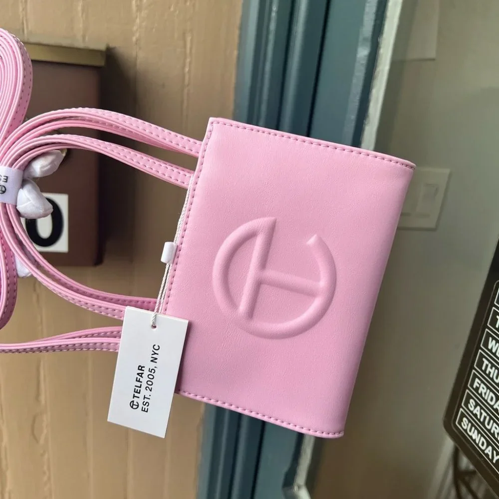 Brand new 100% authentic Telfar Small Pink Shopping Bag-3 - Picture 4 of 6